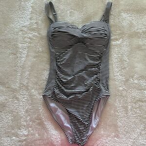 Bond Eye Australia Stripped One Piece Swimsuit